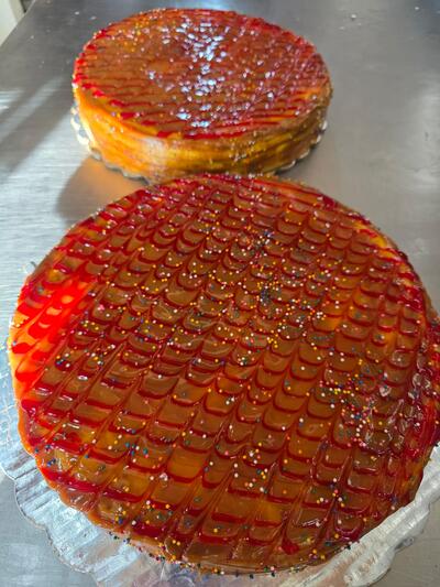 Flanes decorados artesanales